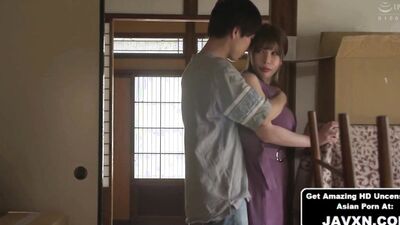 Fucked My Beautiful Big Tits Stepmom - Komukai Minako
