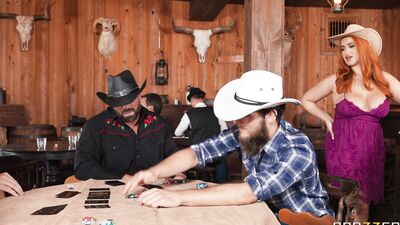 Jennifer White, Lolly Dames, Nia Bleu Fucks In Bar Brawl Sluts Suck Cowboy Dry Dick