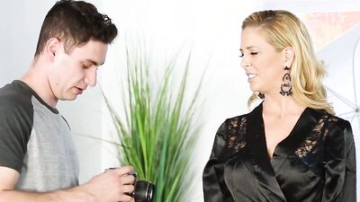 Stepmom Cherie Deville Massages Her
