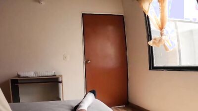 Step Mom At Valentine's Day Shares Bed With Step Son. Twice Creampie: Pussy And Oral