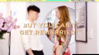 MOMMY'S BOY - Jealous Stud Wants Hot Stacked Redhead Stepmom Sophia Locke All For Himself