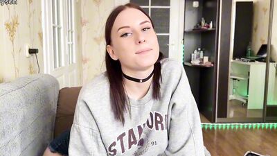 Step Sister Lost At Cards And Got A Portion Of Cum