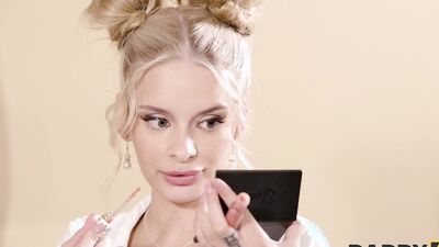 DADDY4K. Hot Czech slut came to the interview and was fucked on the table by her BF’s StepDaddy