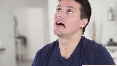 Cum Hungry Stepmom Lindsay Lee wants to know, "Is there any of your cum left for me?"