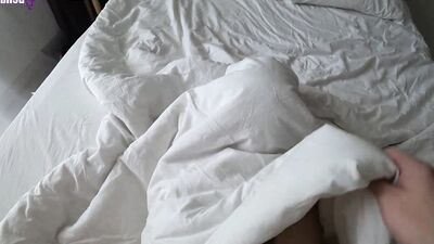 Stepsister Stuck Under A Blanket And Pretended To Be A Sex Doll - Anny Walker - Lina Paige