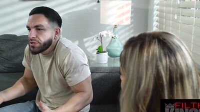 Filthy Taboo - My Blonde Big Tittied Stepsister With My Ex So I Fucked Her Good - Lolly Dames