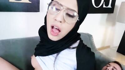 Hijab Stepsister Fucked By Our Stepfather