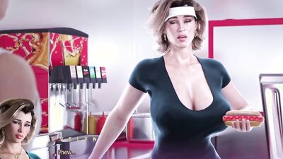 Mature MILF Gets a Cumshot on her HUGE Natural Tits, Fucked MILF and cum on her big tits - Apocalust