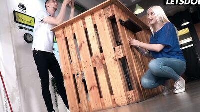 Step Sisters Have Fun with Stranger Full Scene