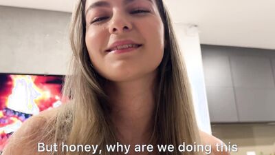My StepSister breaks up with her boyfriend and asks me to cum in her hairy pussy so she can forget him! Liatovar