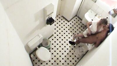 Sister Sandra gets fucked by the Doctor on the toilet