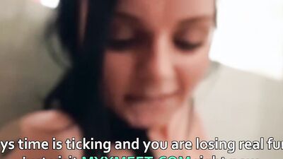 Slutty Step-Sis With Huge Tits Dresses Up Like A Cow And Convinces You To Fuck Her - Pink Pussy