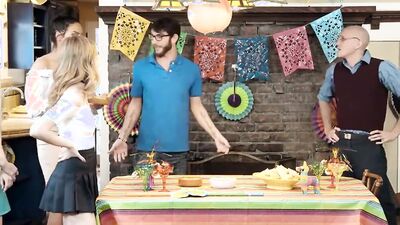 Step Sis And Teen Friend Sneak Fuck At Cinco De Mayo Party S2 -E5