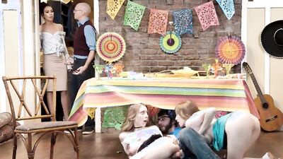 Step Sis And Teen Friend Sneak Fuck At Cinco De Mayo Party S2 -E5