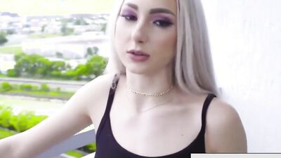 Step Sis With Huge Natural Tits Skylar Vox Gets Her Pretty Face Sprayed With Step Bro's Sticky Cum