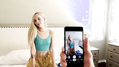 Step Sis 'Maybe We Could Take A Picture Of Me Sucking Your Dick, It Will Make My Boyfriend Crazy'