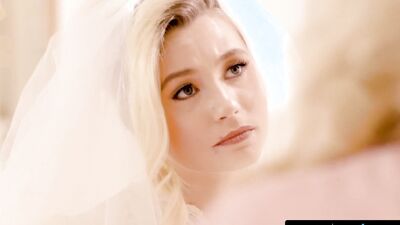 GIRLSWAY Emotional MILF Julia Ann Fucks Her Bride To Be Stepdaughter Carolina Sweets One Last Time