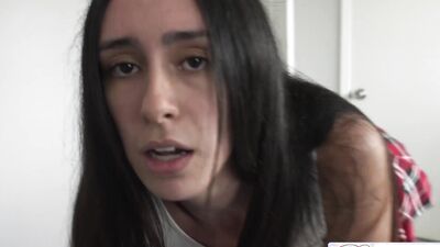 Slutty Brunette Mariana Flores Will do ANYTHING to Get Stepbro's Cum Inside Her S6:E10